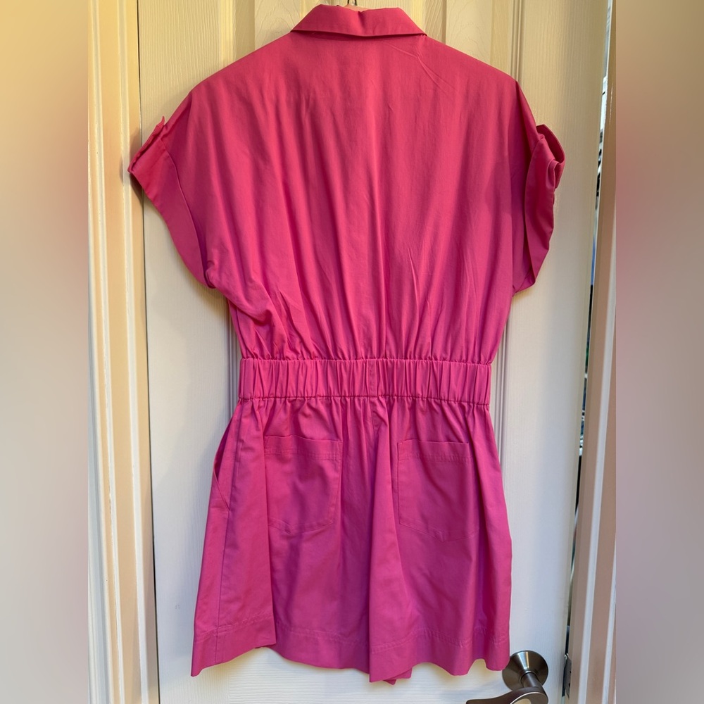 Hunter Bell Reed Azalea Pink Romper - Picture 3 of 5